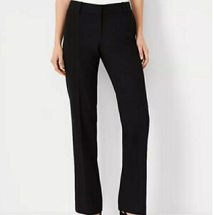 Ann Taylor The Straight Pant Black Dress Pants